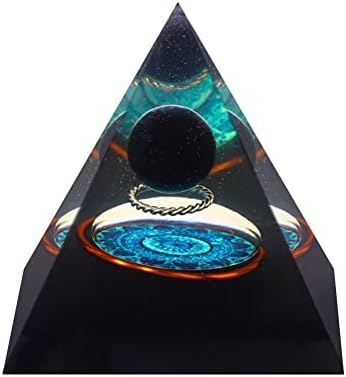 Sharvgun Orgonit Sedam čakra piramida ametist peridothealing kristalna blačnice orgonita piramida EMF joga