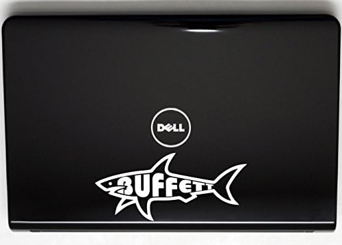Buffett morski pas - 8 x 3 1/2 Die rezan vinilni naljepnik za prozor, automobil, kamion, kutiju sa alatom, gotovo bilo kakvo teško, glatka površina