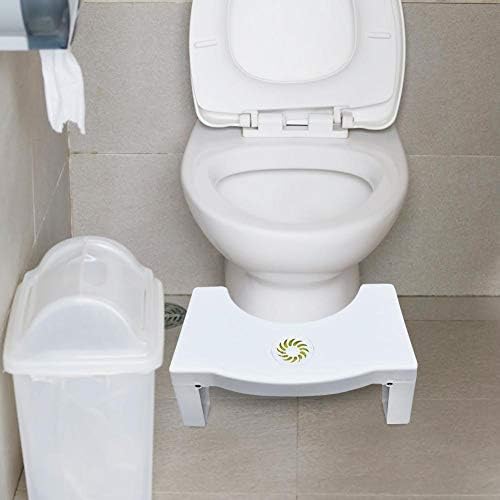 Fauuche JF-Xuan Seat Stol za toaletni foothool plastiku sklopivi čučnjevajući stoool Anti Constipation kupaonica Pomoćni alat Kompatibilan sa decom |