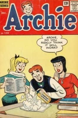 Archie #133 VG | Archie comic book / decembar 1962 Betty Veronica