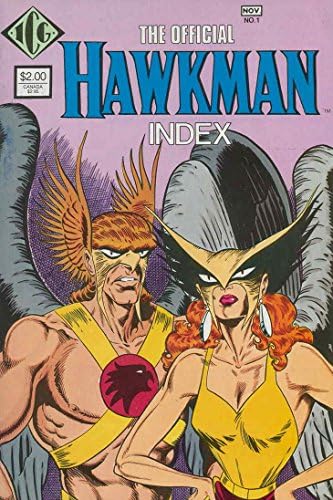 Zvanični Hawkman indeks, 1 VF; ICG strip