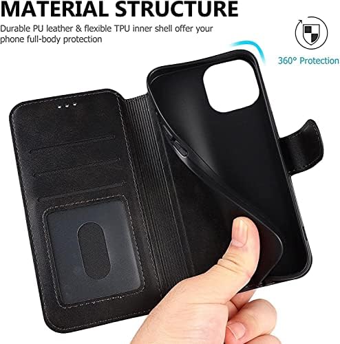 Ahgdda torbica za novčanik za iPhone 13MINI /13/13 Pro/13 Pro Max, magnetno Pu kožno postolje Flip Folio