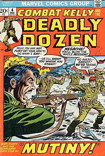 Combat Kelly # 4 VG; Marvel comic book | I Deadly Dozen