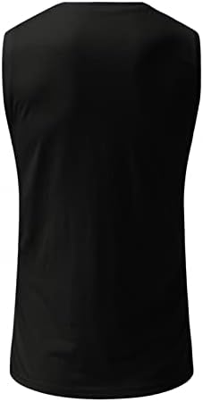 Mens Workout Stringer tenkovi za fitness performanse mišićne majice bez rukava na punu u boji teretane,