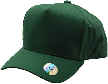 Muka 5 panel šešira Strukturirana bejzbol kapa K-okvir Čvrsti pamučni pamuk Twill šešir visoki profil Golf