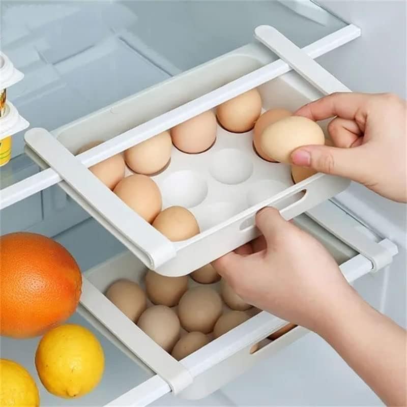 SHAPERME viseći Organizator frižider Egg Fruit Storage Accessories Crisper Police ladica Organizator Kitche