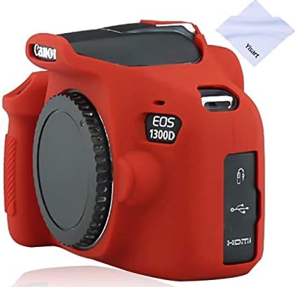Yisau futrola za kameru za Canon EOS Rebel T6 T7, poklopac kućišta kamere od silikonske gume odvojiva zaštita
