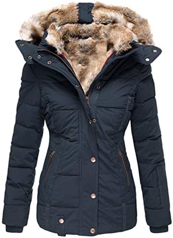 Prdecexlu Prevelizirani zimski jakni s dugim rukavima žene Encanto Loungewear Cat Comfort Zip pune udobne