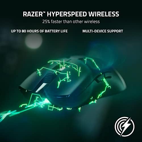 Razer Viper V2 Pro Hyperspeed optički prekidači bežičnog miša za igre Gen-3 30k DPI optički senzor