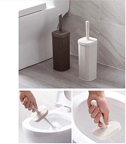 GUOJM toaletna četkica za toaletna četka i držači Kupatilo WC WC četkice Plastični čišćenje komada WC školjka