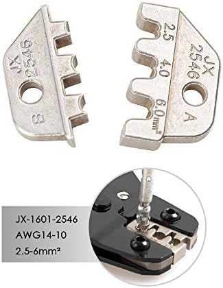 Gripper za žice, kliješta za žice JX-1601-2546 AWG14-10 2,5 mm² Ferrule Cord Cand Terminal S kalup za priključak