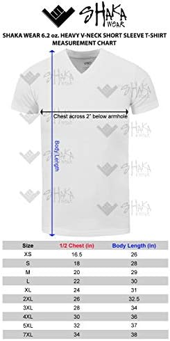 Muška pamučna majica u teškoj kategoriji-osnovne 6,2 unce kratke rukave sa V izrezom obične majice sa majicama
