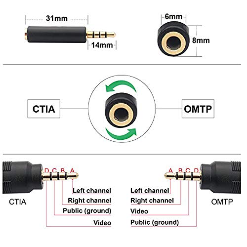 Padarsey 3.5 mm do RCA AV kamkorder video kabl 3.5 mm muški do 3rca muški utikač Stereo Audio Video aux
