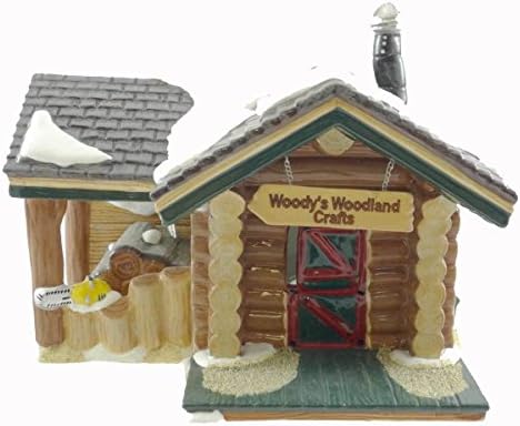 Woody's Woodland Crchts NIB Odjel odjela 56 Snow Village