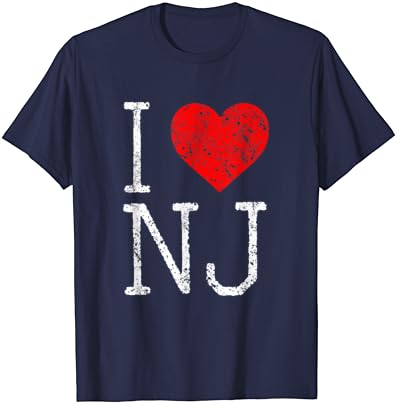 Volim dres majica, država NJ Hometown Garden Vintage majica