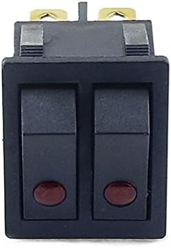 AMSH KCD3-201 6Pin On / Off 31,5 * 26mm 15a 20a / 125V / 250V Twin Cat Eye Eye Switch Hull Switch