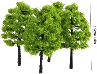 Tuimiyisou 20kom 1:100 umjetni modeli stabla Mini model stabla minijaturna biljka svijetlo zelena arhitektura