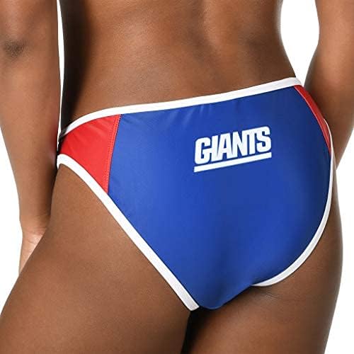 Foco NFL Ženski New York Giants Tim logotip bikini donji dio, X-Veliki