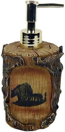 Bear breze sa sapunom za tekući sapun, 7-inčni, rustikalni ukras zemlje