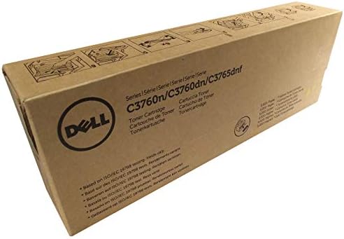 Dell Kggk4 žuti toner kaseta C3760N / C3760DN / C3765DNF boja laserski štampač
