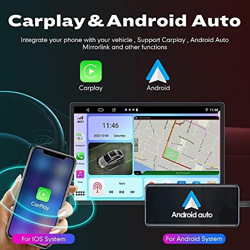 WoStoke 13.1 Android Radio Carplay i Android Auto Autoradio navigacijski navigacijski stereo multimedijski