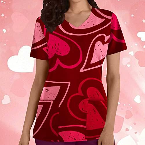 Piling bluza Tshirt za damu Ljeto Jesen Comfort boja odjeća moda kratki rukav V vrat grafički Tshirt 22