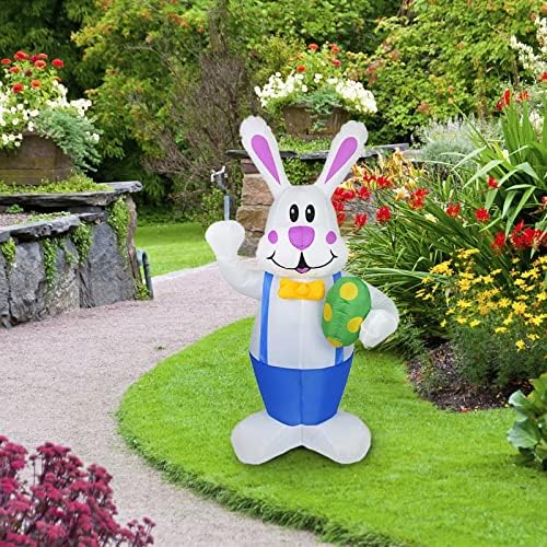 DGLXMN Uskršnji festival napadački dekoracija na otvorenom Slatka zečeva i zečevi ukrašeni mrkvom jednom