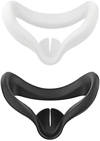Elygo VR Lice Silikonski poklopac za oculus Quest 2 slušalice za jastuk za lice za lice za kovanje protiv