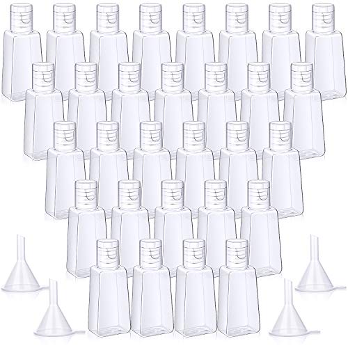 50 komada prazne plastične boce 1 oz Travel boce sa rukom za punjenje losion za punjenje boca za punjenje