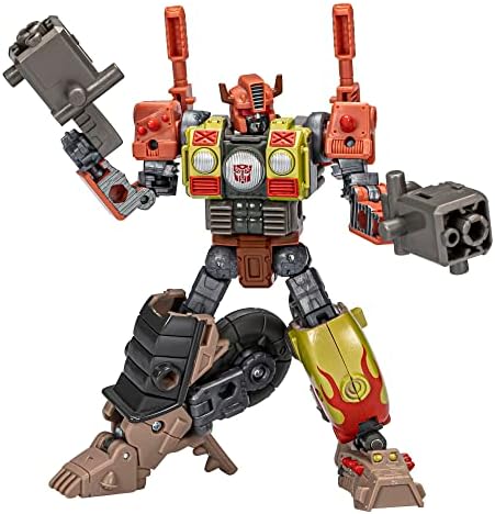Transformers Toys Legacy Evolution Deluxe Crashbar igračka, 5,5 inča, akciona figura za dječake i djevojčice