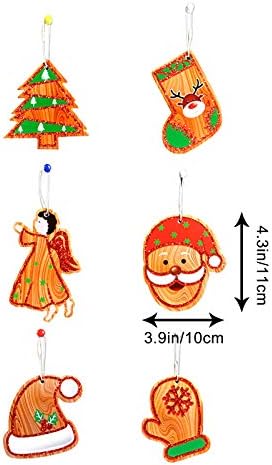 Božićne lutke Garland Božićni ukrasi Božić Mali ukras Tree Home Privjesak ukras za ploče Vise Lice Slika