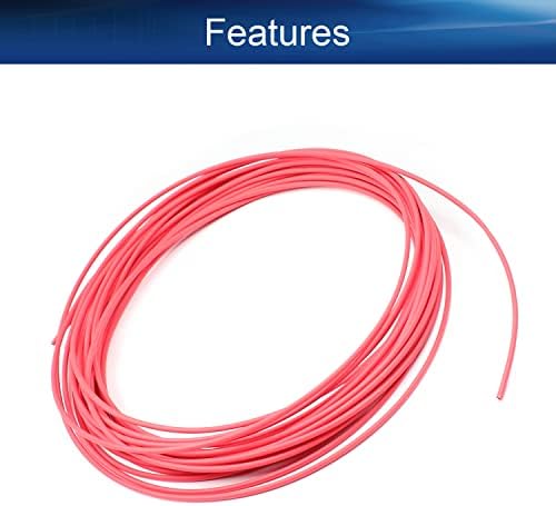 1pcs cijevi za cijenu, 2: 1 Crveni bettomšinski kabel električnog žičana ≥600V i 248 ° F, 8mx1mm Shrink