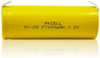 PKCELL F Baterija 7000mAh Nicd punjiva baterija 1.2V ravni vrh