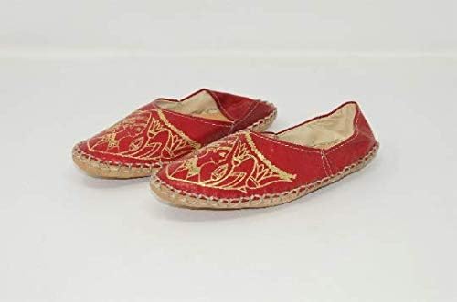 Cipele za kožne kamene kože Sandal stanovi .farahonic slika, ručno ravna cipele za žene