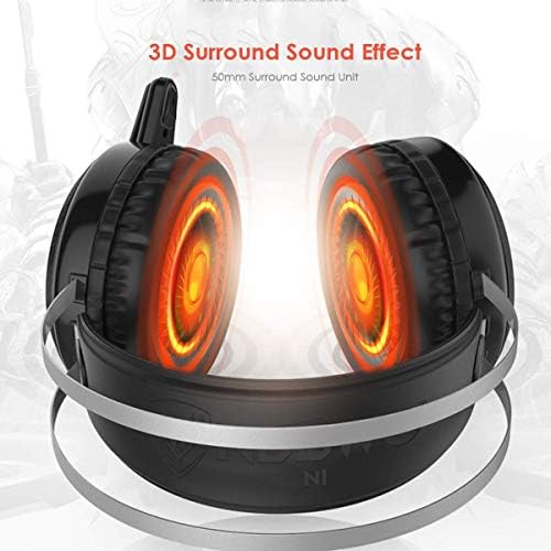 Slušalice za igranje Stereo Surround traka za glavu slušalice žičani mikrofon USB 3.5 mm sa LED za PC slušalice