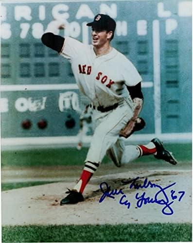 Jim Lonborg Boston Red Soxa Autographirana 8x10 fotografija upisana CY Young 67 autogramirani - autogramirani MLB fotografije