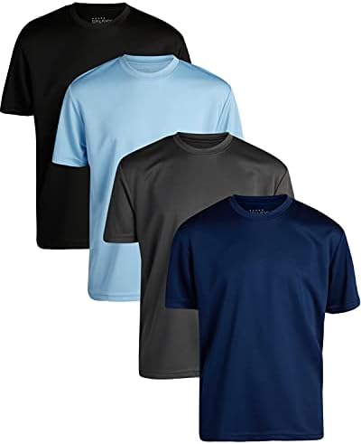 Galaxy by Harvic Boys ' Athletic T-Shirt - 4 pakovanja sportske majice sa aktivnim performansama