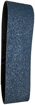 Sungold Abrasives 67892 Plavi cirkonijski krpa 50 grit za brušenje, 4 pakovanje, 3 x 132