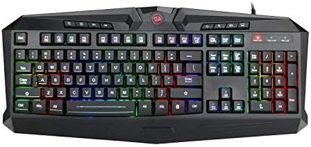 Redragon K503 PC Gaming tastatura, RGB LED pozadinsko osvetljenje, žičani, multimedijalni tasteri, tiha