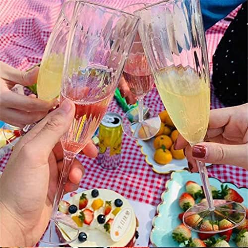 Debeli šampanjci stakleni bar vjenčani zabava PVC vinsko staklene čaše prozirne pjenušava koktel čaša od