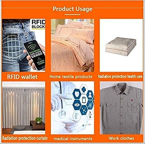 TCXSSL 1,08m Širina RFID / EMI / EMF / RF zaštitna tkanina Zaštita od zračenja Tkanina RFID zaštitna krpa