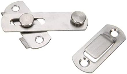 2 komada od nehrđajućeg čelika za kliznu brava za zaključavanje vrata za zaključavanje vrata i nameštaja