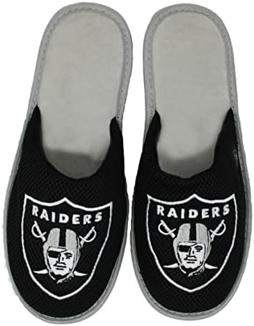 Foco Las Vegas Raiders NFL muške klizanje na papuče sa logotipom