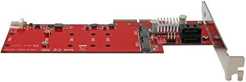 StarTech.com 2x M. 2 NGFF SSD RAID kontrolna kartica plus 2x SATA III portovi-PCIe - dva PCI Express M.