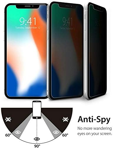 [2 Pakovanje] Ytaland Zaštita ekrana za privatnost za Samsung Galaxy M21 / M31, Anti Spy Anti Peep kaljeno