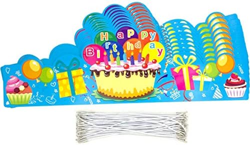 FANCY Land rođendanske Krune za djecu porodična Rođendanska učionica škola VBS Party Supplies paket od 30