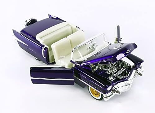 Jada Igračke 1956 Cadillac Eldorado W / Elvis Figura Ljubičasta