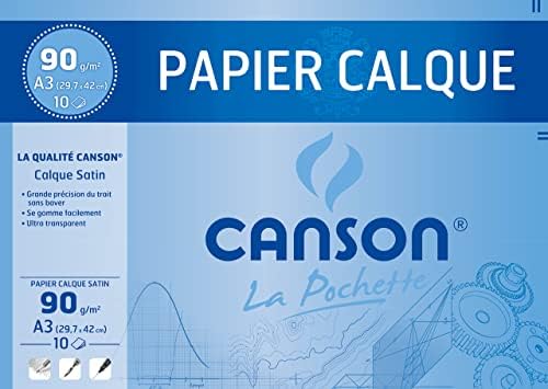 CANOSON 200017153 TORUP 10 listova praćenja papira glatka 90 g / a3 pakovanje od 10