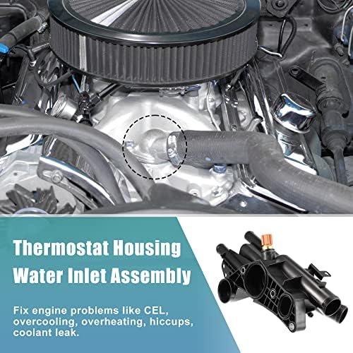 X Autohaux Vodeni outlet motor Termostat za hlađenje Termostat za Hyundai Sonata za Kia Optima Rondo 2.4L