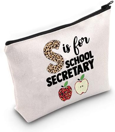 Levlo školska sekretar Kozmetička make up torbe Dnevni poklon s je za školsku sekretarku šminke sa zatvaračem